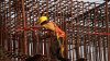 construction-worker-metal-frame
